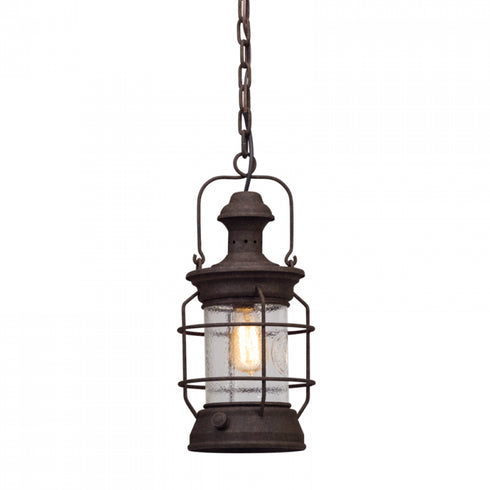 Troy Atkins 1 Light Hanger Lantern Medium Model: F5057-HBZ