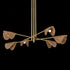 Troy Barnaby Chandelier in Vintage Gold Leaf Finish Model: F1060-VGL