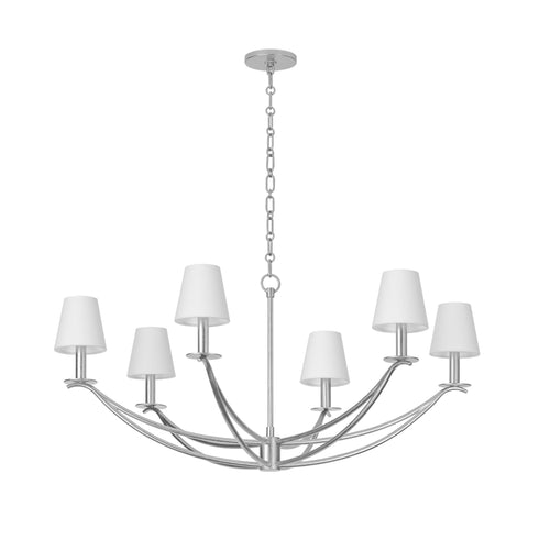 Troy Bo Chandelier in Vintage Gold Leaf Finish Model: F1341-VGL