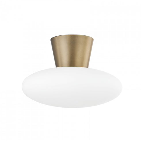 Troy Brody 1 Light Flush Mount Model: C5415-PBR