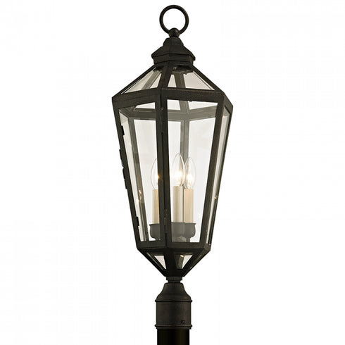 Troy Calabasas 3 Light Post Model: P6375-VBZ