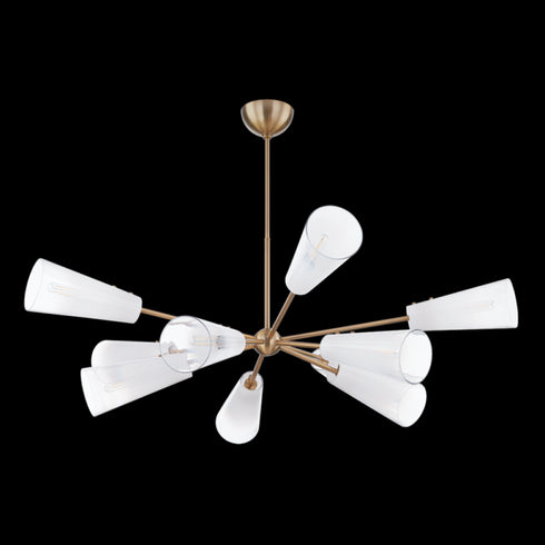 Troy Camarillo 10 Light Chandelier Model: F1660-PBR