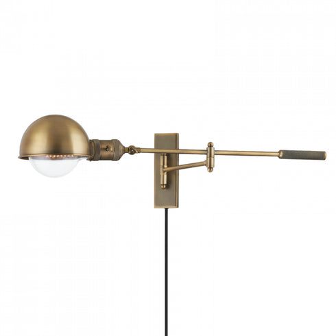 Troy Cannon 1 Light Portable Wall Sconce Model: PTL1108-PBR