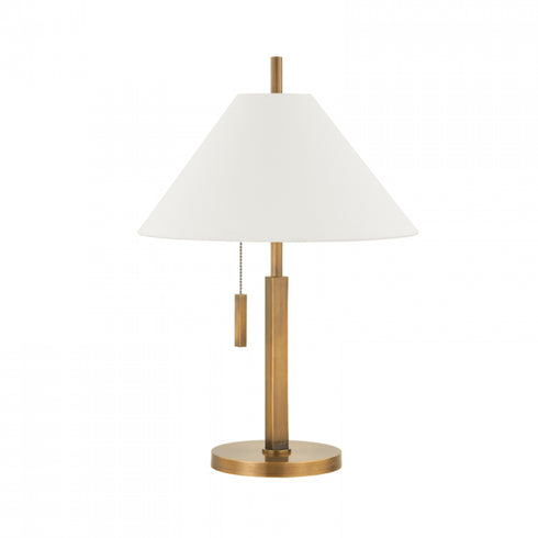 Troy Clic 1 Light Table Lamp Model: PTL5722-PBR