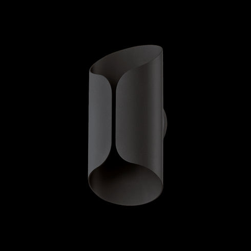 Troy COLE Exterior Wall Sconce in Textured Black Finish Model: B2213-TBK