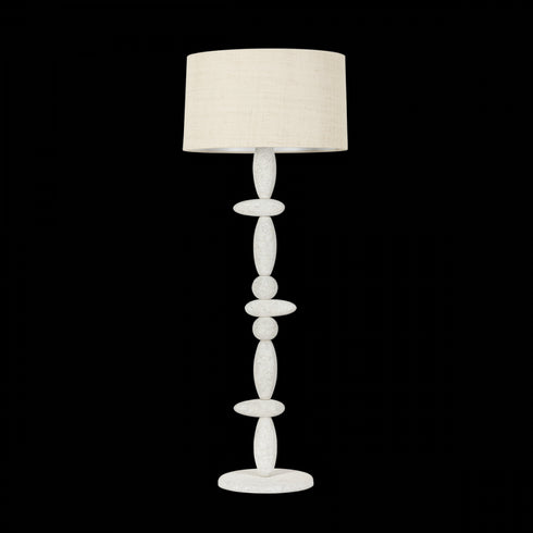 Troy Cullen Floor Lamp in Vintage Gold Leaf / Ceramic Gypsum Clay Finish Model: PFL5564-VGL/CGL