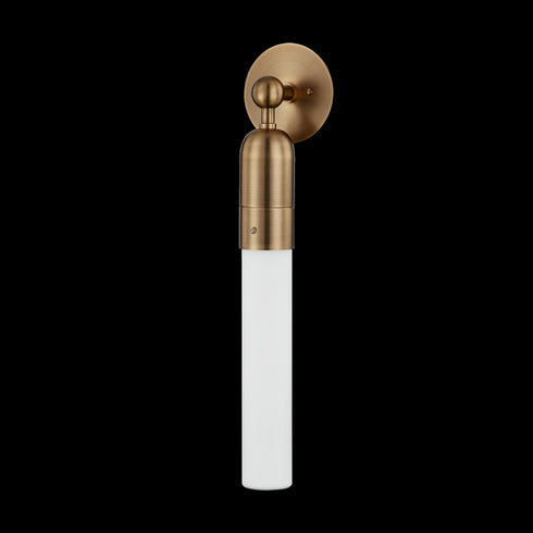 Troy Darby Wall Sconce in Patina Brass Finish Model: B1121-PBR