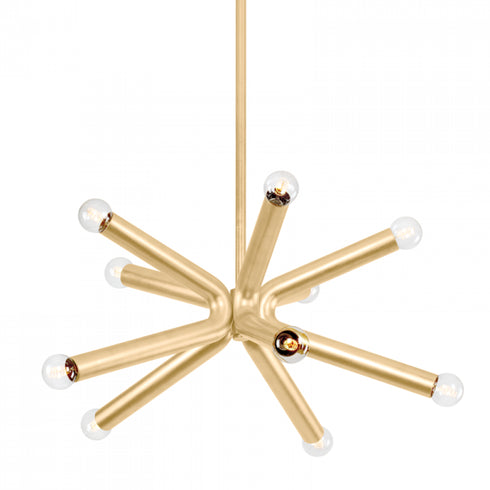 Troy Dash 10 Light Chandelier Model: F6145-VGL