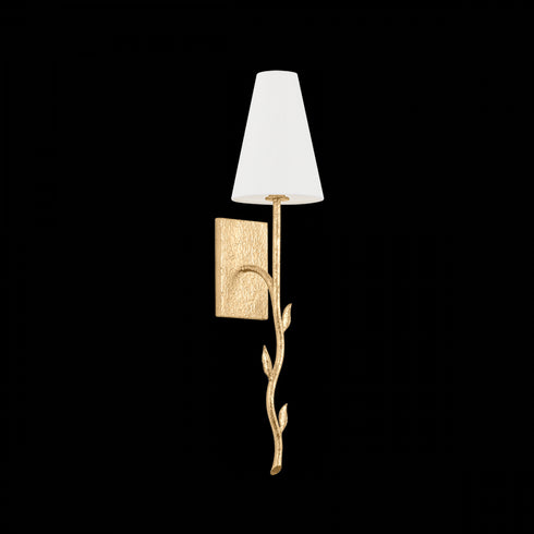 Troy Elwyn Wall Sconce in Black Iron Finish Model: B1925-BI
