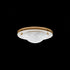 Troy Halston Flush Mount in Patina Brass Finish Model: C2714-PBR