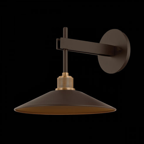 Troy Harac Wall Sconce in Patina Brass / Bronze Finish Model: B7810-PBR/BRZ