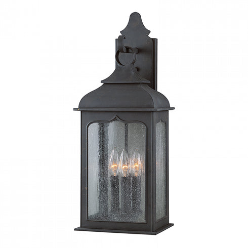 Troy Henry Street 3 Light Wall Lantern Medium Model: B2012-TBZ