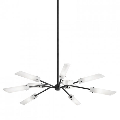 Troy High Line 10 Light Chandelier Model: F7227-SFB