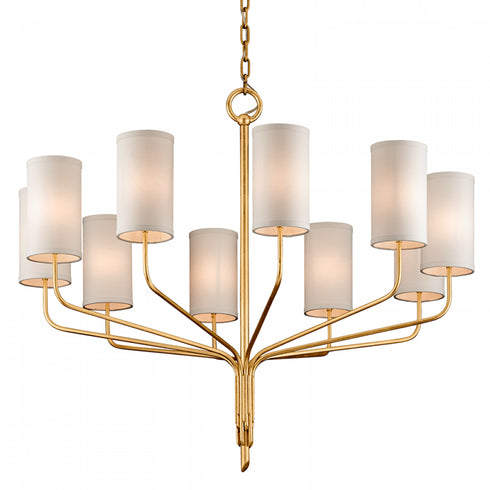 Troy Juniper 10 Light Chandelier Model: F6169-GL