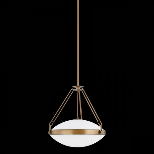 Troy Kade Pendant in Patina Brass Finish Model: F4516-PBR