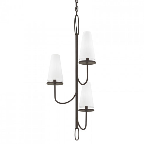 Troy Marcel 3 Light Chandelier Model: F6294-TBZ