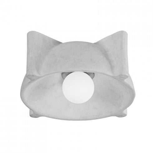 Troy Modesto 1 Light Flush Mount Model: C4713-PBR/CFW