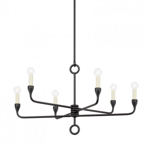 Troy Orson 6 Light Chandelier Model: F9531-BI