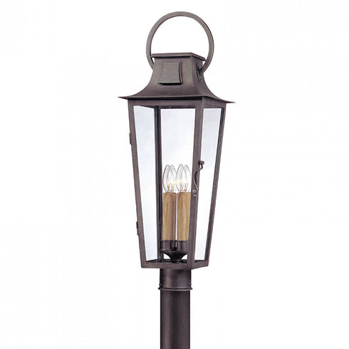 Troy Parisian Square 4 Light Post Lantern Large Model: P2965-APW