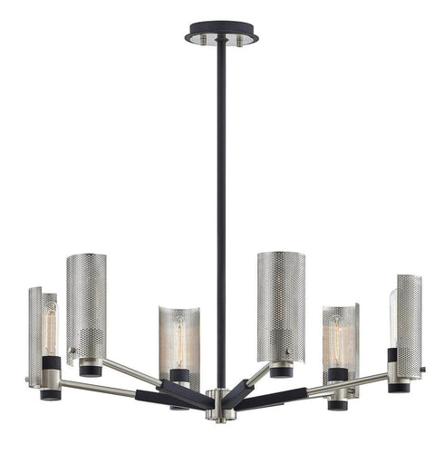 Troy Pilsen Chandelier Model: F7116-SFB/SN