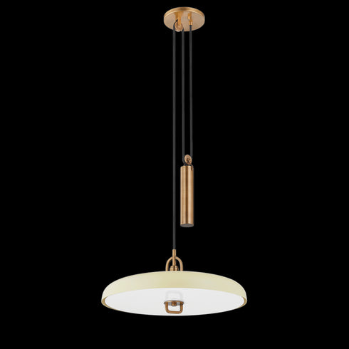 Troy Plummet 1 Light Pendant Model: F1618-PBR/SBK
