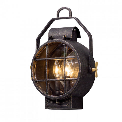 Troy Point Lookout 2 Light Wall Lantern Small Model: B5031-APW