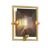Troy Prism Wall Sconce in Gold Leaf Finish Model: B7082-GL