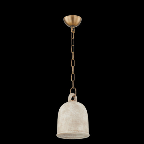 Troy Relic 1 Light Pendant Model: F2708-PBR/CRE