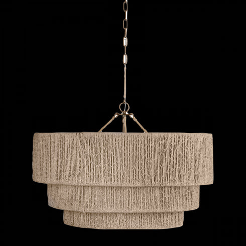 Troy Reza Chandelier in Patina Brass Finish Model: F5934-PBR