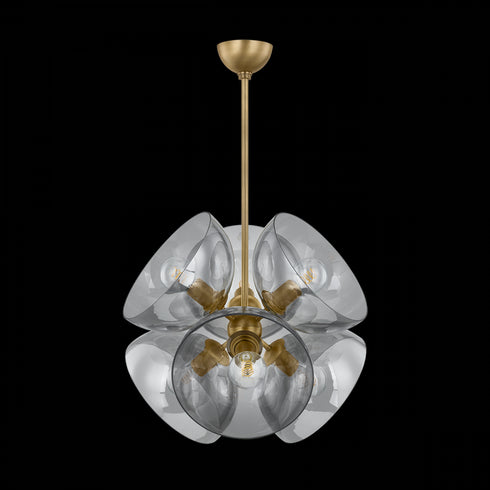 Troy Salix Pendant in Patina Brass Finish Model: F1522-PBR