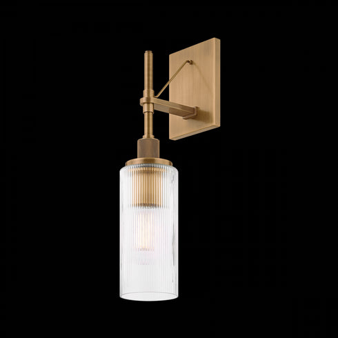 Troy Shenandoah Wall Sconce in Patina Brass Finish Model: B8018-PBR