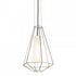 Troy Silhouette Pendant in Silver Leaf Finish Model: F5253-SL