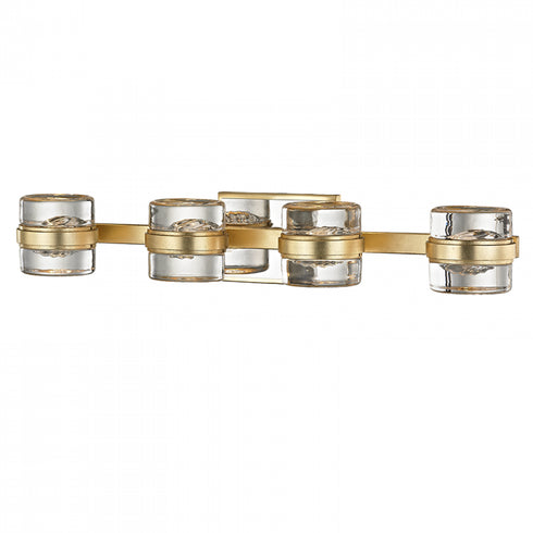 Troy Splash Bath and Vanity in Gold Leaf Finish Model: B5684-GL