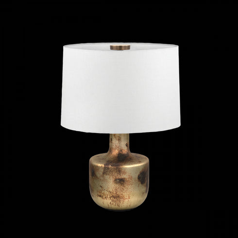 Troy Terron Table Lamp in Patina Brass Finish Model: PTL5128-PBR
