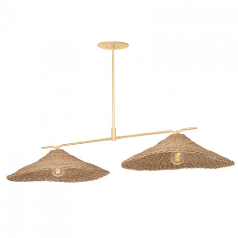 Troy Valier 2 Light Island Model: F8755-VGL