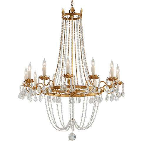 Troy Viola Chandelier Model: F5367-VGL