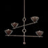 Troy Vishal Chandelier in Black Patina Gold Finish Model: F2338-BPG