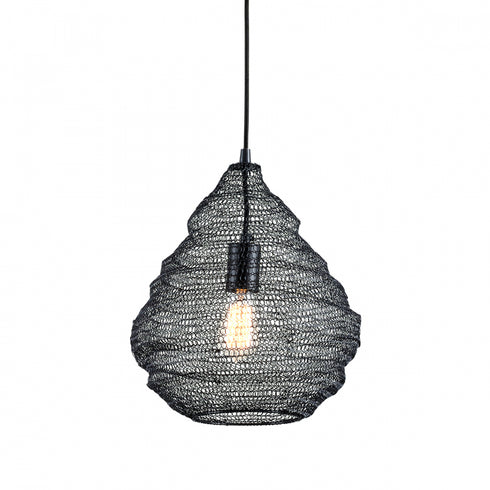 Troy Wabi Sabi Pendant in Black Finish Model: F6776-SBK