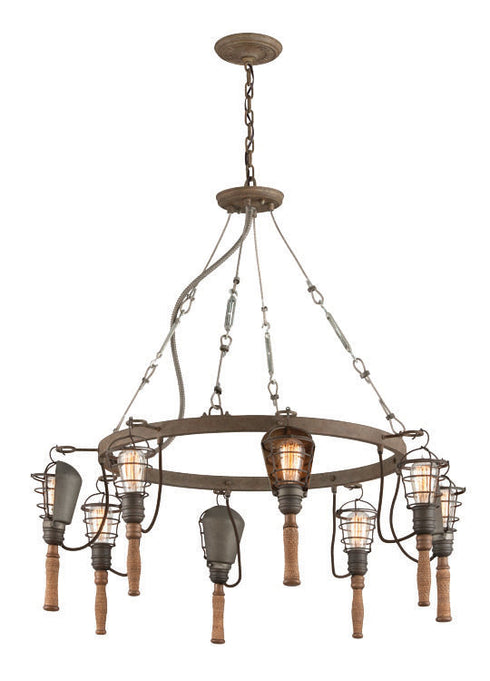 Troy Yardhouse 8 Light Pendant Model: F4176