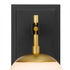 Varaluz Allie 1 Light Bath Blac Satin Brass Model: 352B01BLSB