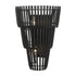 Varaluz Apollo 2 Light Scocne Carbon Black Model: 355W02CB