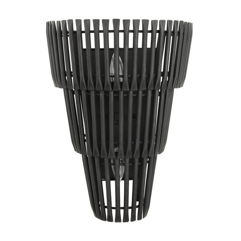 Varaluz Apollo 2 Light Scocne Carbon Black Model: 355W02CB