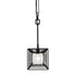Varaluz Arcade 1 Light Mini Pendant Carbon Model: 366M01CB