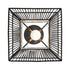 Varaluz Arcade 1 Light Mini Pendant Carbon Model: 366M01CB