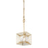 Varaluz Arcade 1 Light Mini Pendant French Gold Model: 366M01FG