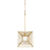 Varaluz Arcade 1 Light Pendant French Gold Model: 366P01FG