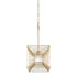 Varaluz Arcade 1 Light Pendant French Gold Model: 366P01FG
