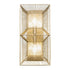Varaluz Arcade 2 Light Sconce French Gold Model: 366W02FG
