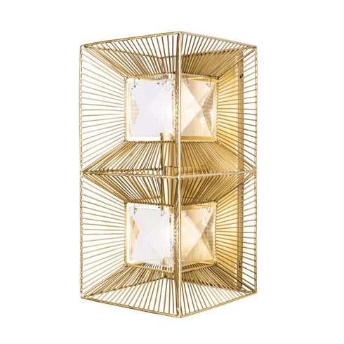 Varaluz Arcade 2 Light Sconce French Gold Model: 366W02FG