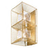 Varaluz Arcade 2 Light Sconce French Gold Model: 366W02FG